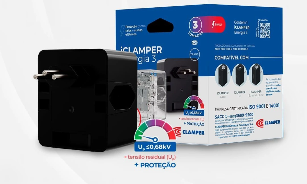 Protetor iCLAMPER Energia 3
